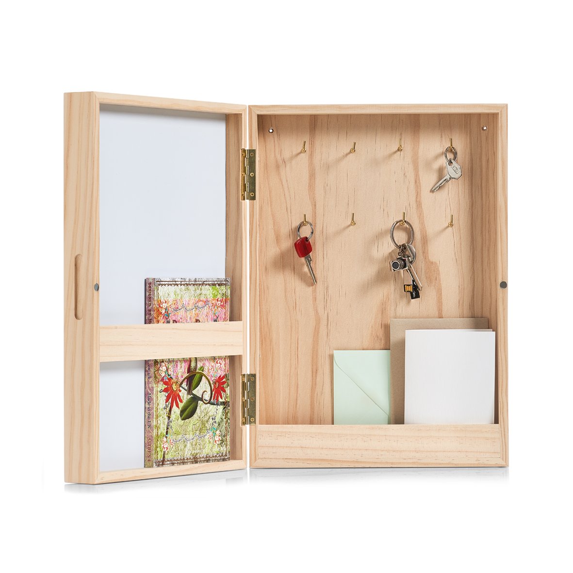 zeller-present-home-living-schl-sselbox-holz-whiteboard image 5