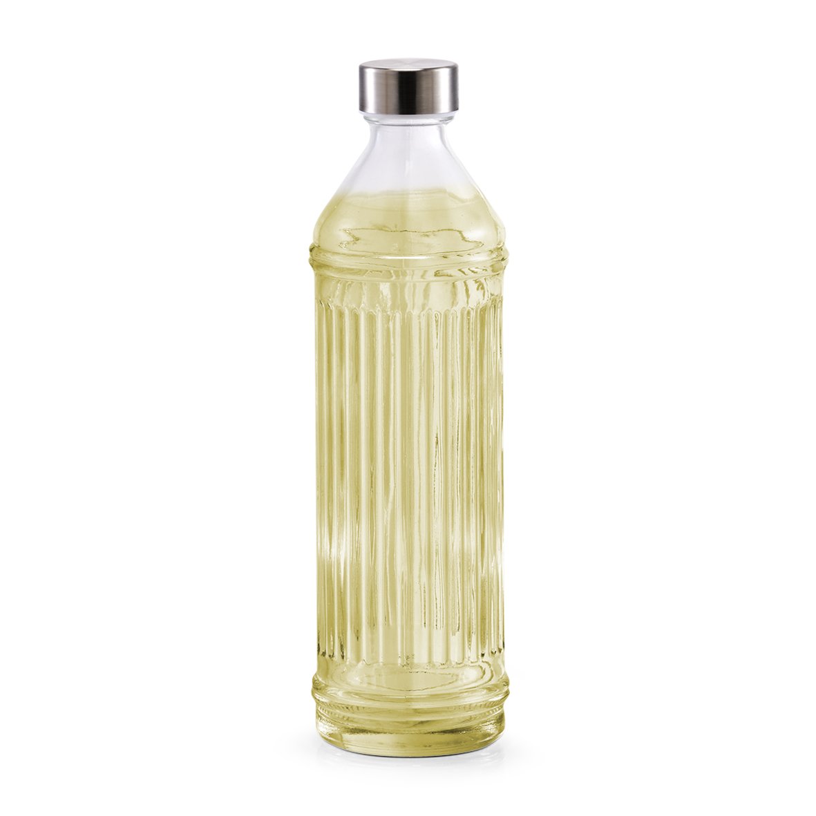 zeller-present-k-che-glasflasche-970-ml-edelstahl image 2