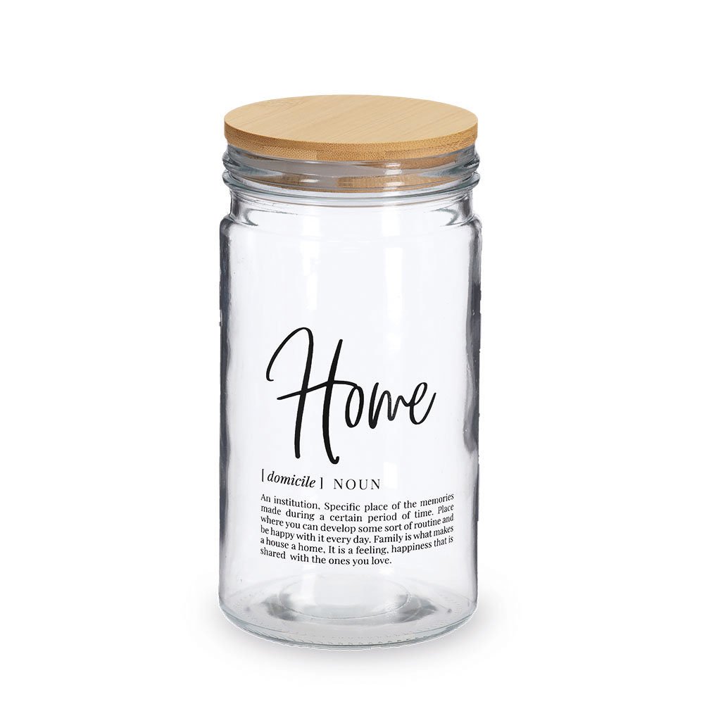 zeller-present-k-che-vorratsglas-home-bambusdeckel-1000-ml image 1