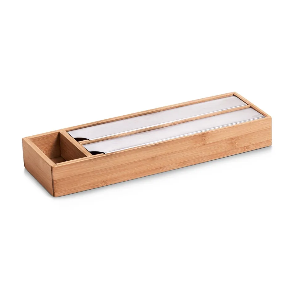 zeller-present-home-living-folienbox-bambus-edelstahl image 1