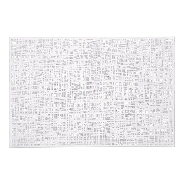 zeller-present-table-platzset-scribble-kunststoff-wei image 1
