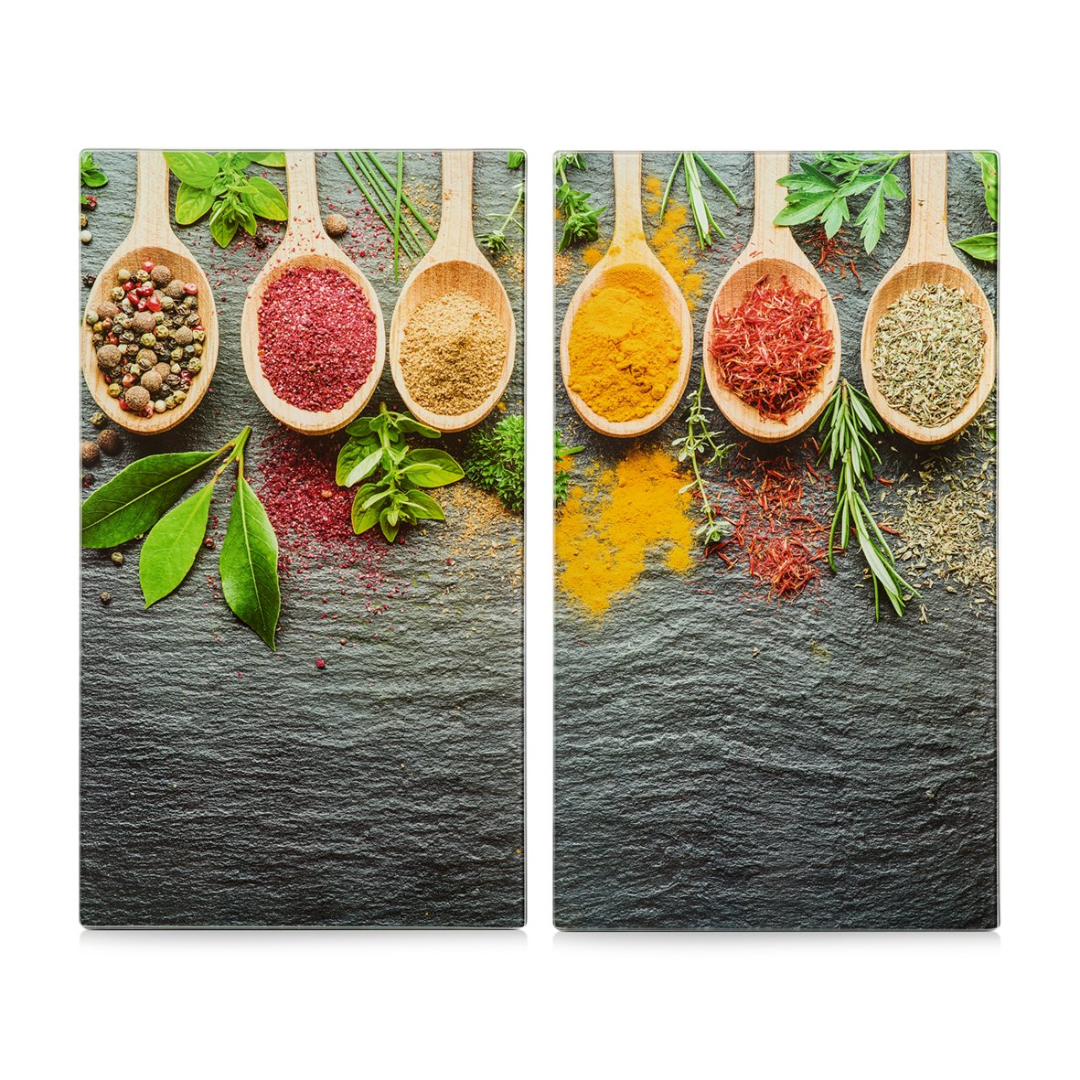 zeller-present-k-che-herdabdeckplatten-set-spices-glas-2-tlg image 1
