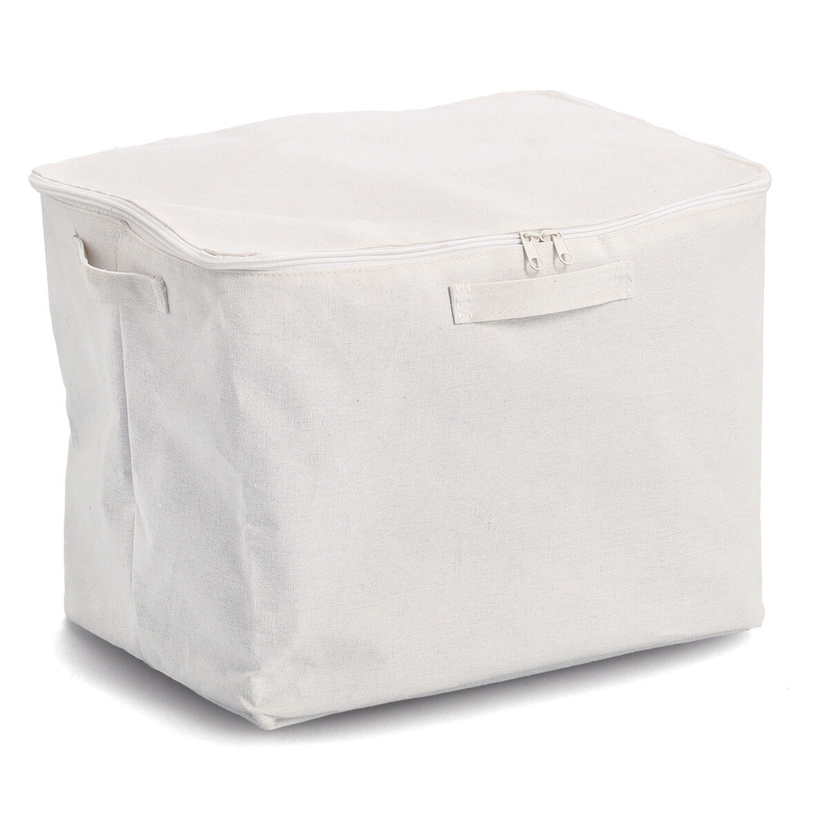 zeller-present-home-living-aufbewahrungsbox-creme-rei-verschluss image 1