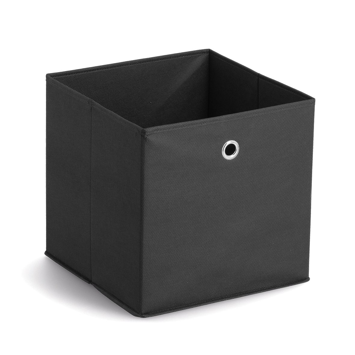 zeller-present-home-living-aufbewahrungsbox-vlies-schwarz-faltbar image 1