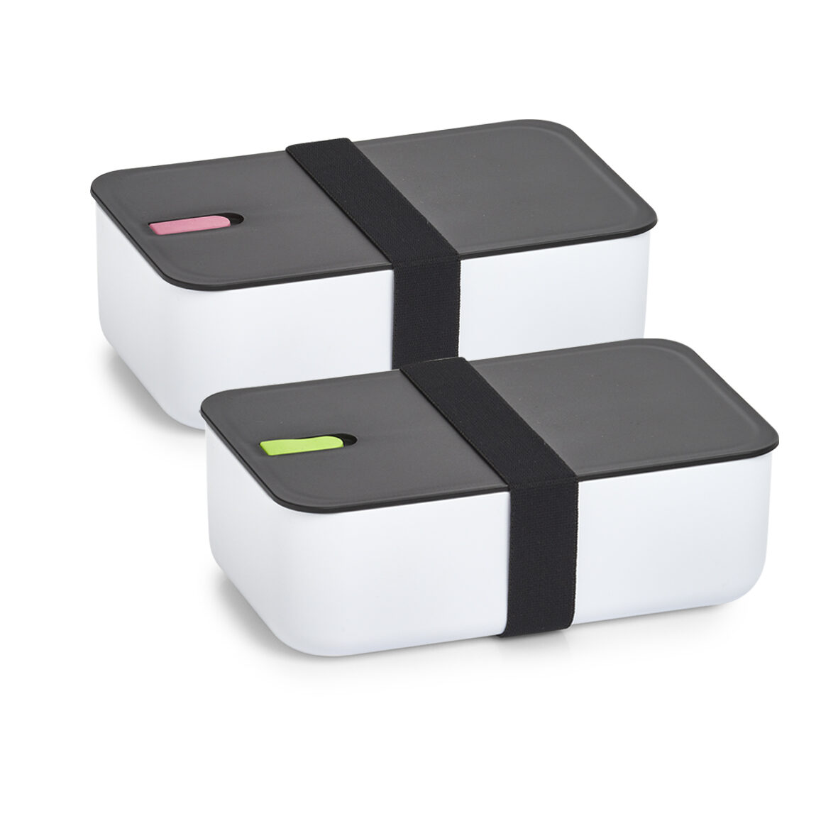 zeller-present-k-che-lunch-box-kunststoff-wei-schwarz-pink image 5
