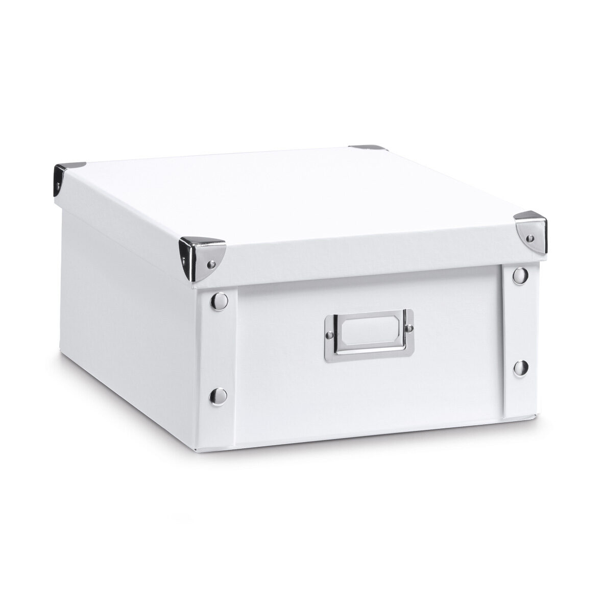 zeller-present-home-living-aufbewahrungsbox-pappe-wei image 1