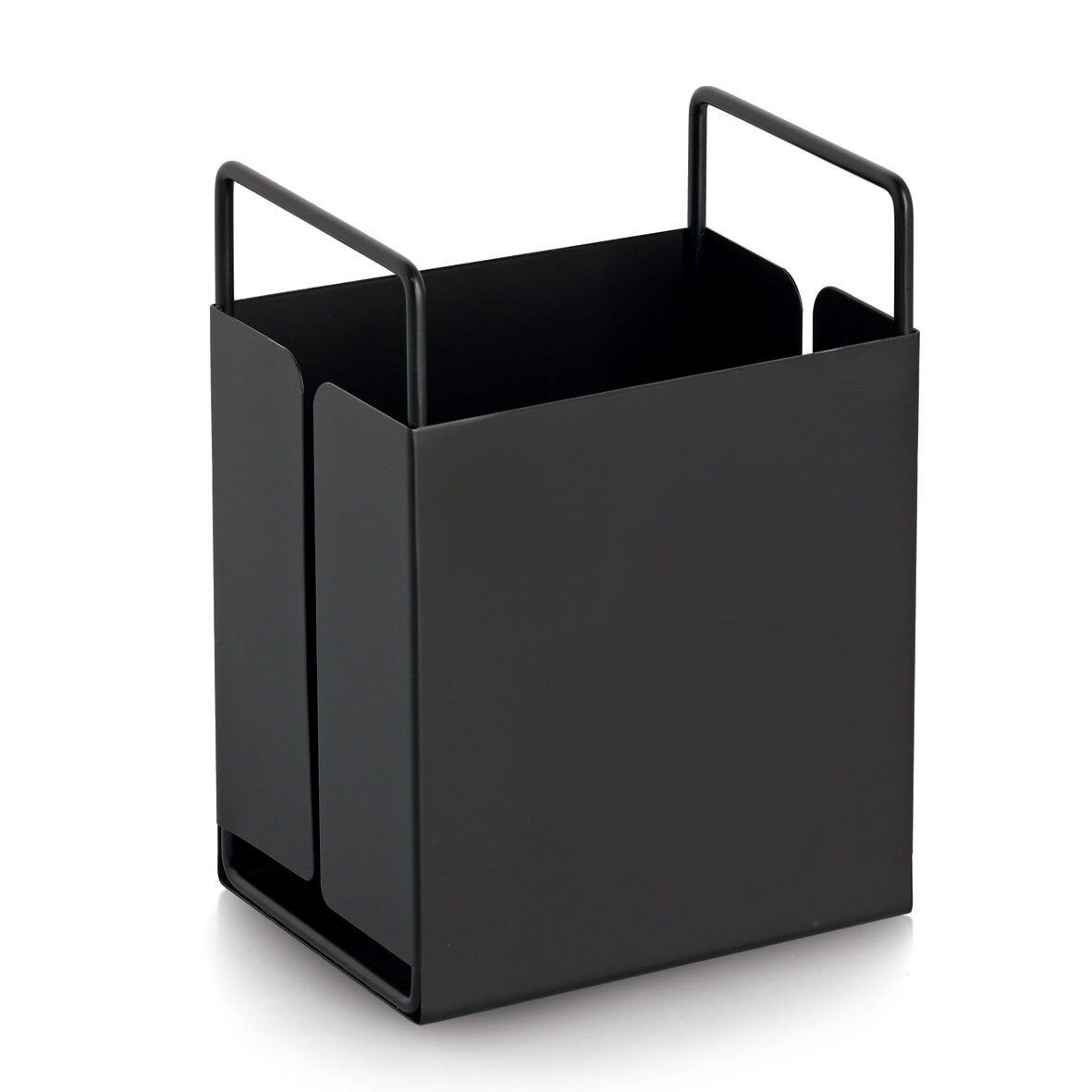 zeller-present-home-living-utensilienhalter-metall-schwarz image 1