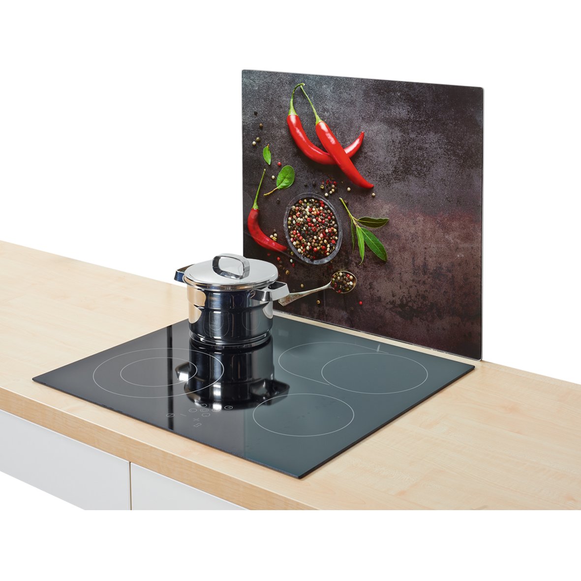 zeller-present-herdblende-chili-glas-anthrazit-abdeckplatte image 3