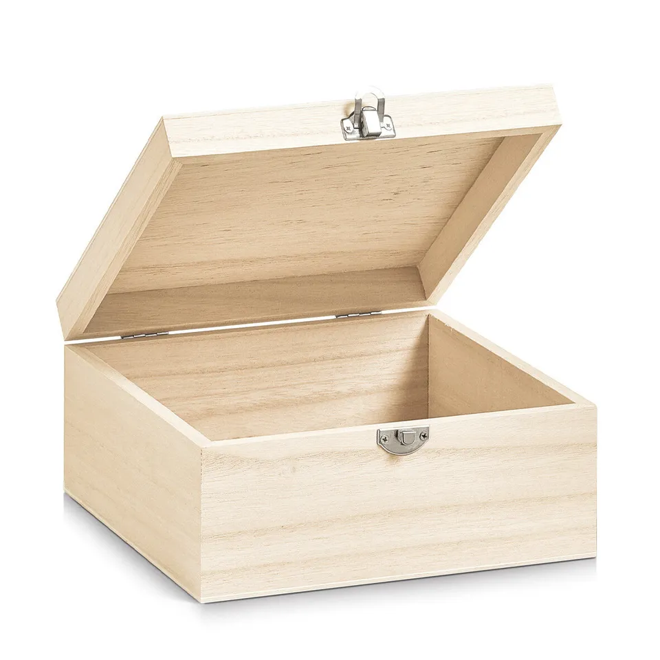 zeller-present-home-living-aufbewahrungsbox-holz-mit-deckel image 1