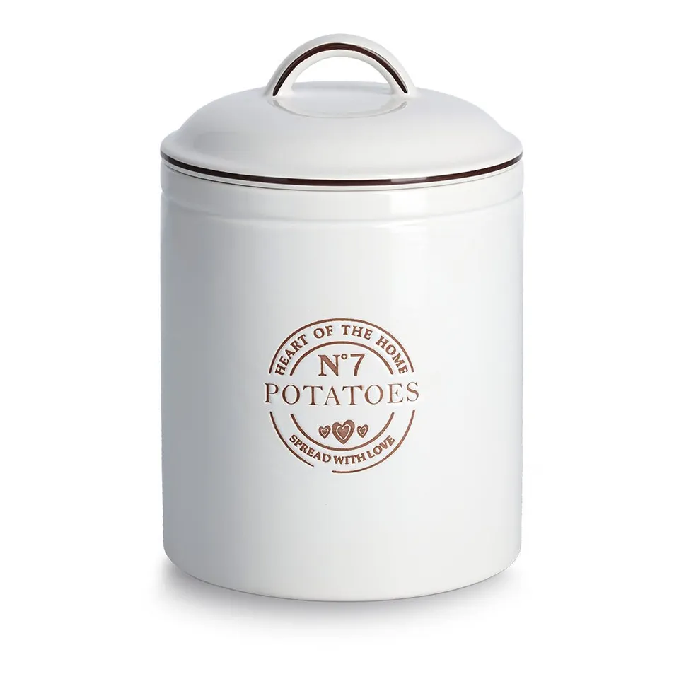 zeller-present-k-che-vorratsdose-potatoes-2900-ml-keramik-wei image 1