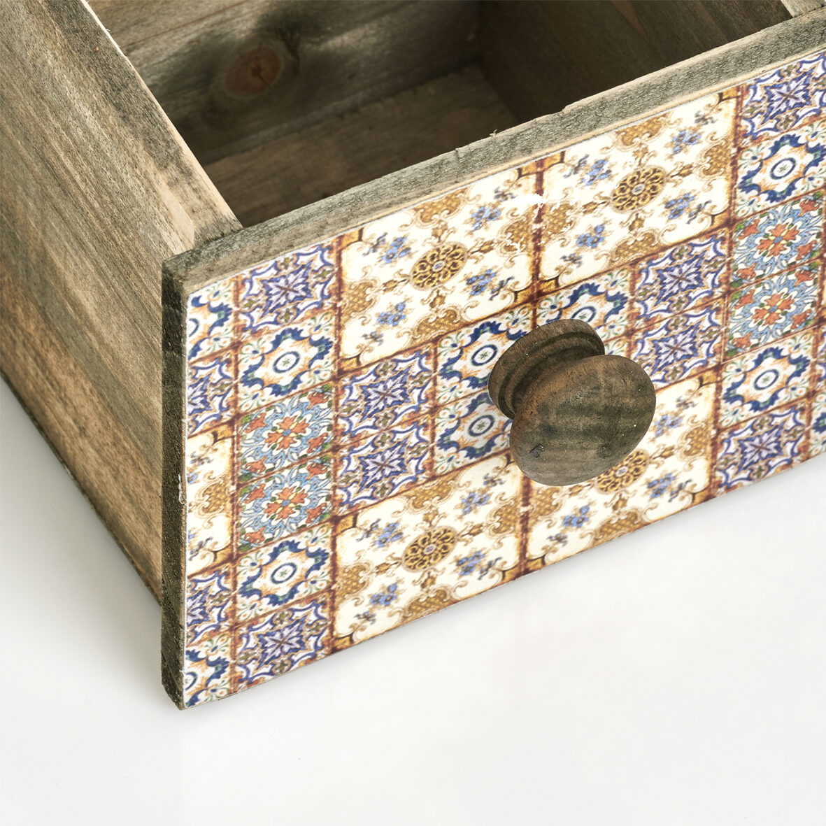 zeller-present-home-living-schubladenbox-mosaik-holz image 3