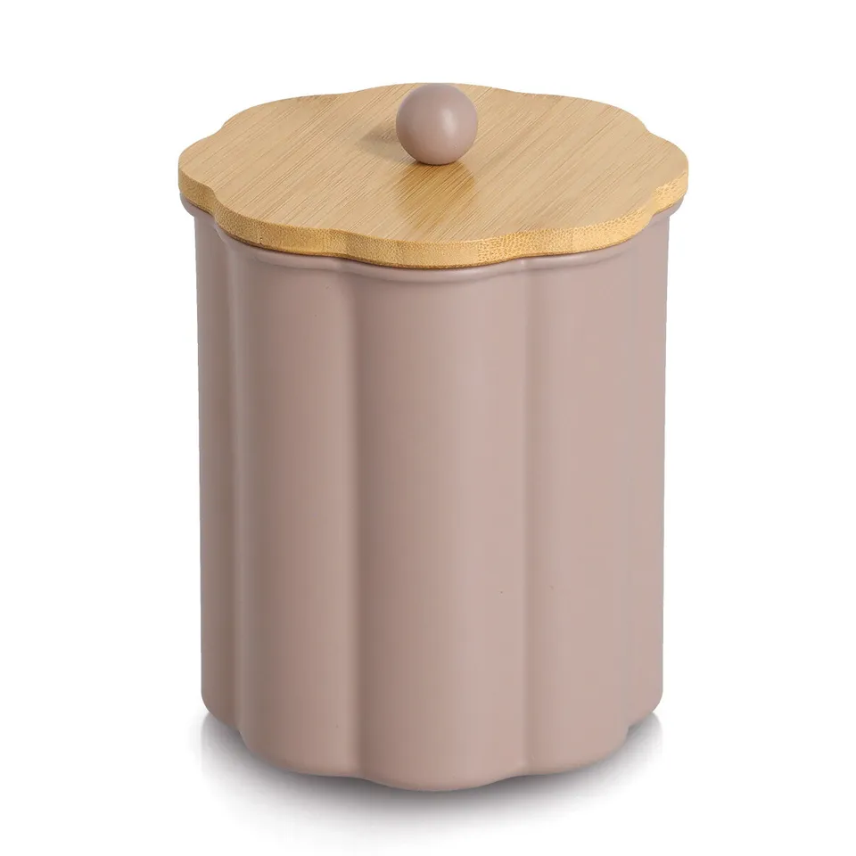 zeller-present-k-che-vorratsdose-metall-1000-ml-taupe image 1