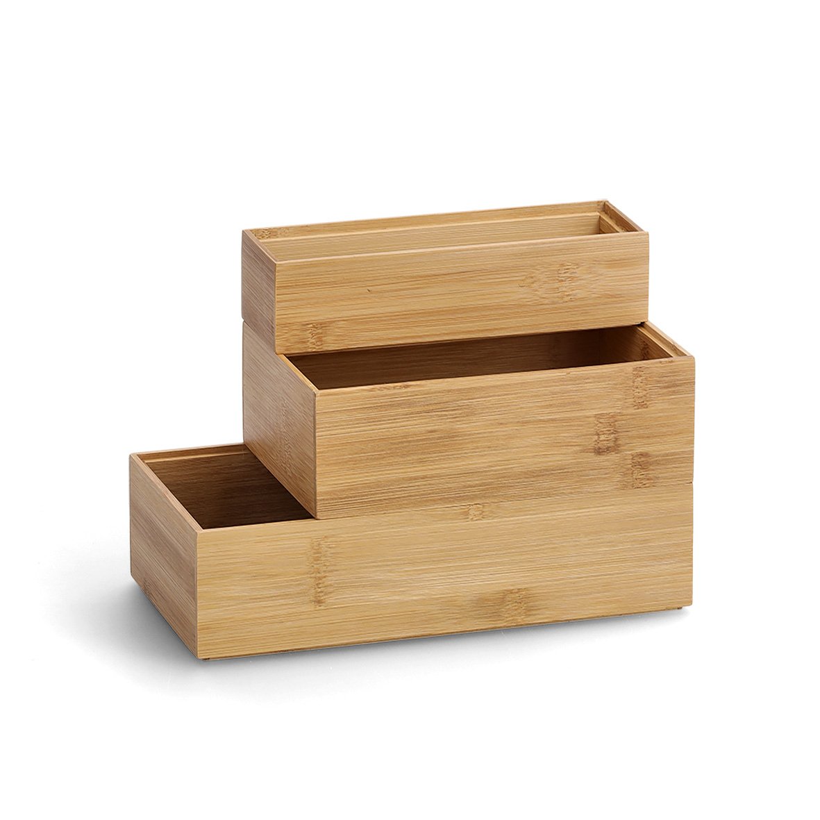 zeller-present-home-living-ordnungsbox-bambus-mdf-stapelbar image 4