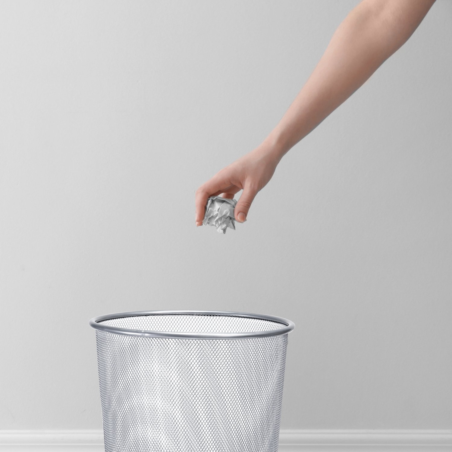 zeller-present-office-papierkorb-mesh-drahtmetall-2 image 3