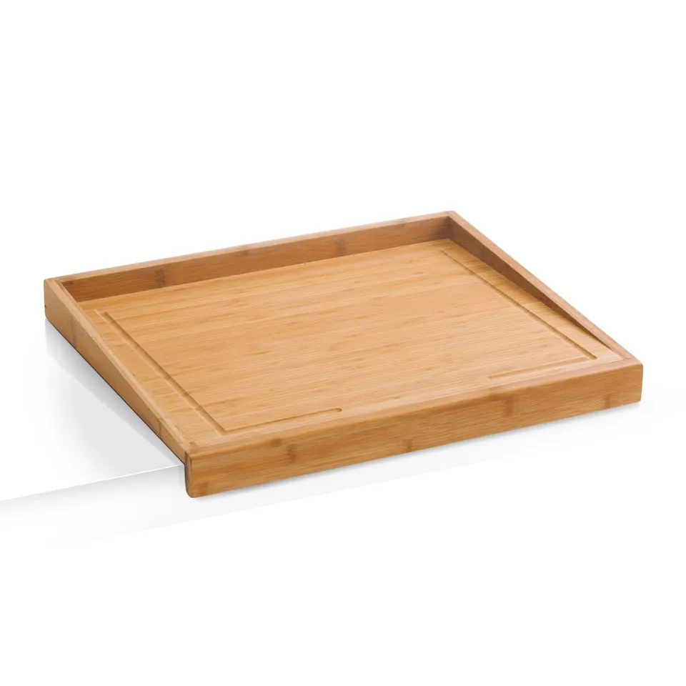 zeller-present-k-che-back-tranchierbrett-bambus-saftrille image 1