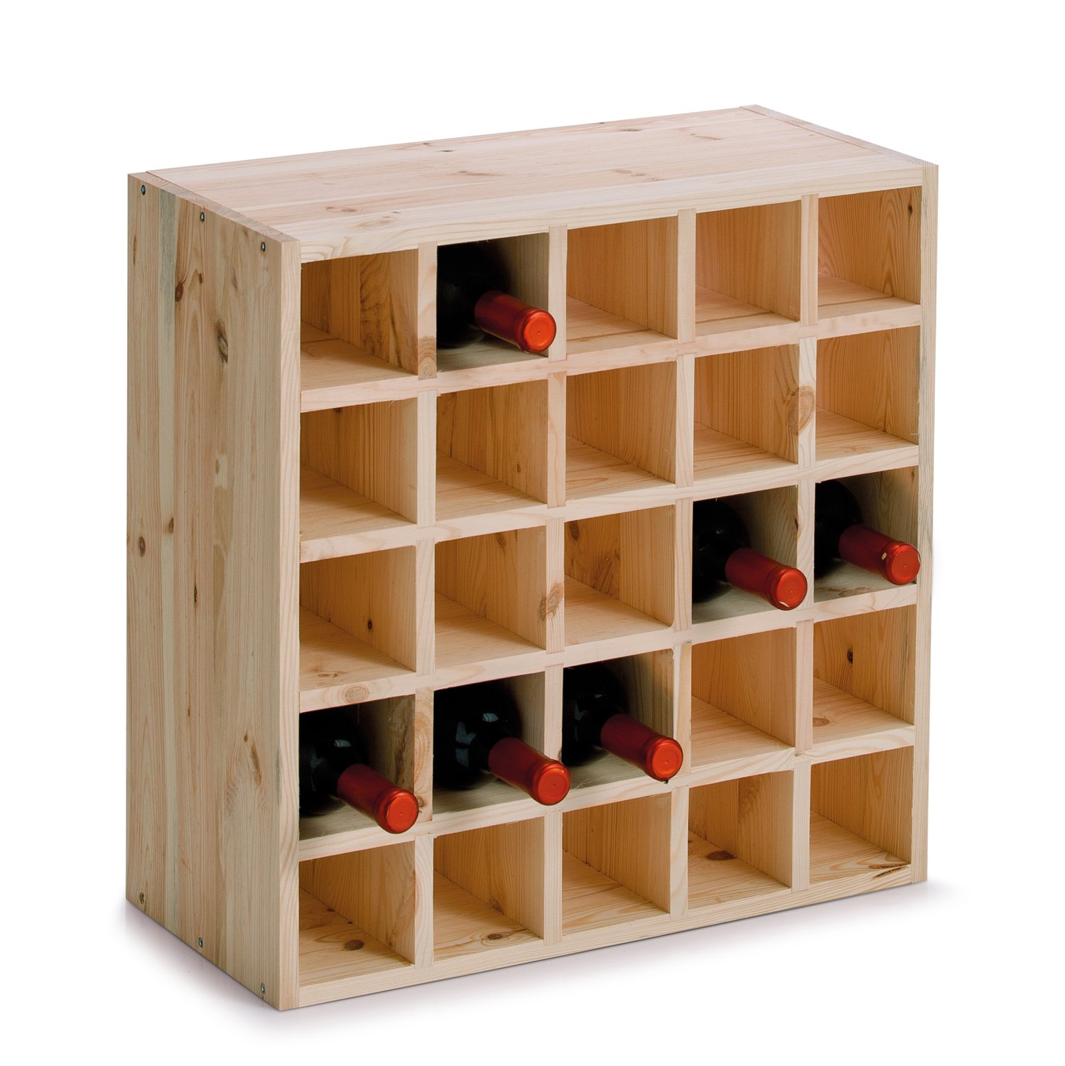 zeller-present-home-living-weinregal-nadelholz-stapelbar image 2