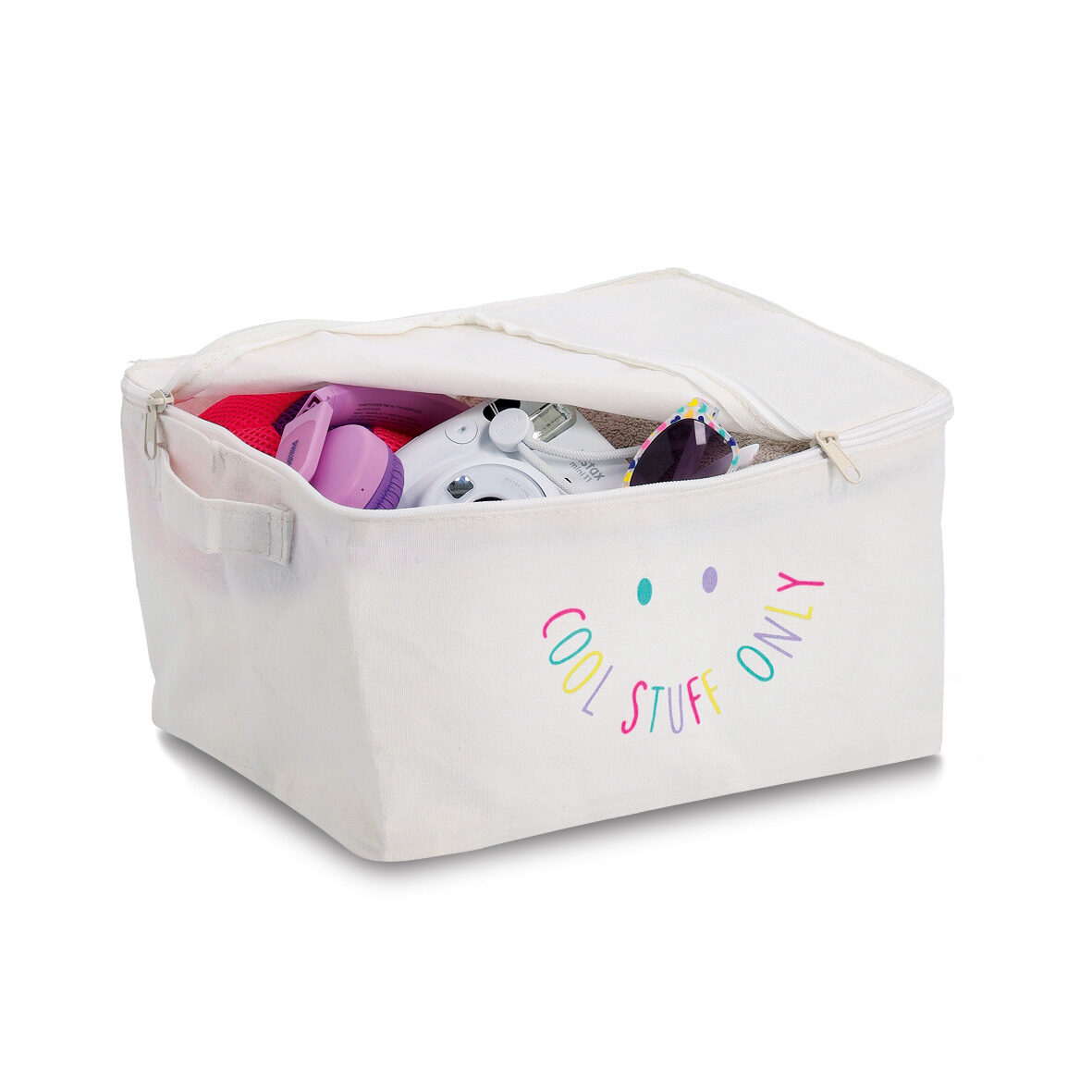 zeller-present-cool-stuff-aufbewahrungsbox-mit-rei-verschluss-creme image 3
