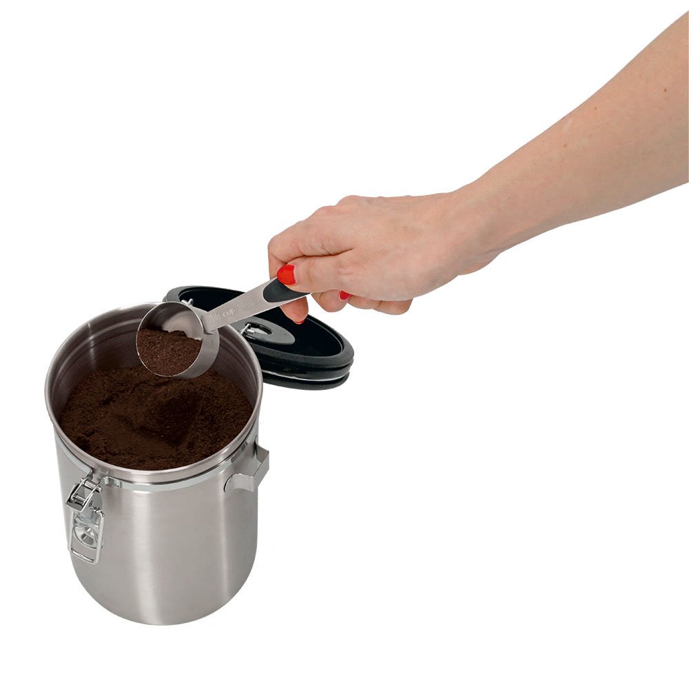zeller-present-kaffeedose-1700-ml-edelstahl-mit-l-ffel image 4