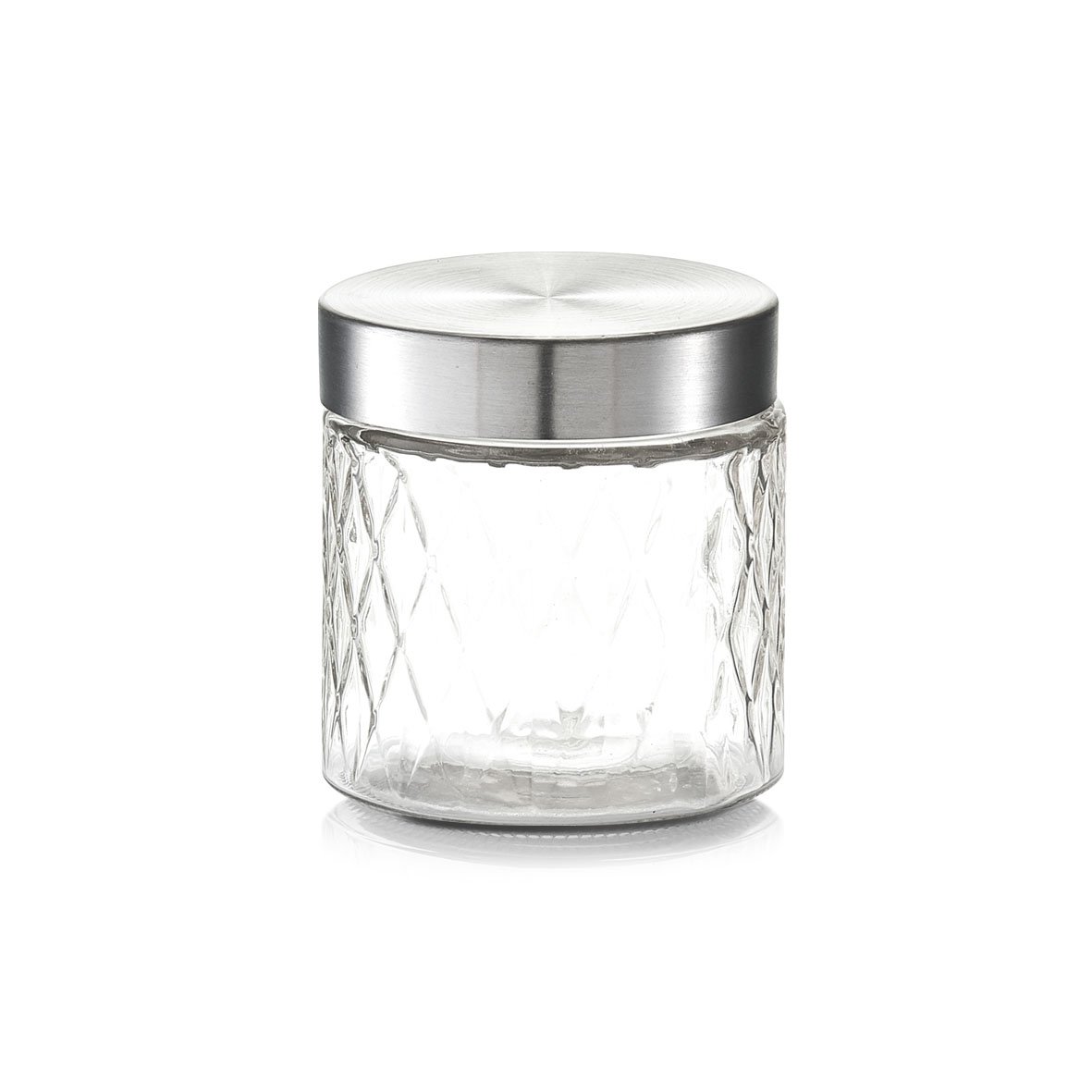 zeller-present-k-che-vorratsglas-raute-metalldeckel-750ml image 1