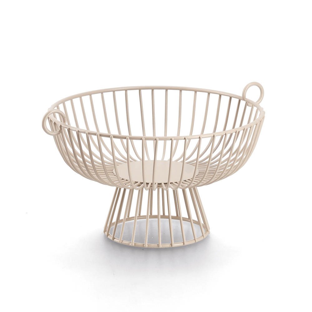 zeller-present-k-che-obstkorb-metall-beige-35x30x20-cm image 1