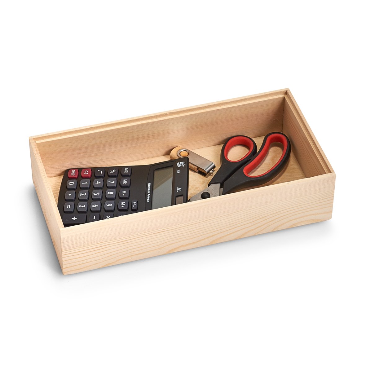 zeller-present-home-living-ordnungsbox-kiefer-holz-stapelbar image 5