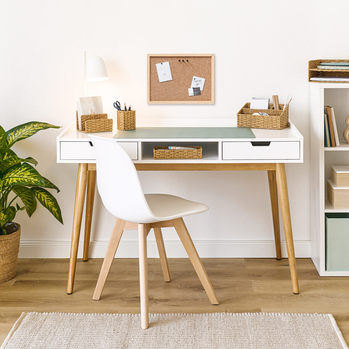zeller-present-office-pinboard-kork-kiefer-holzrahmen image 4