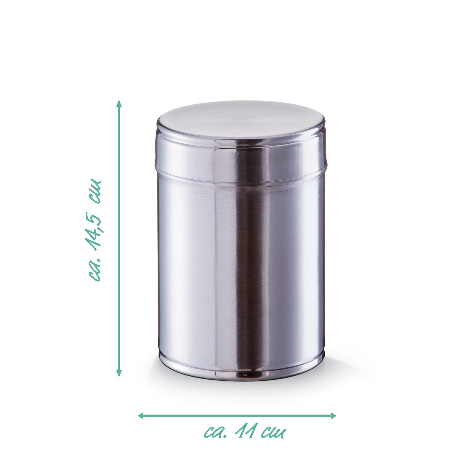 zeller-present-vorratsdose-edelstahl-900-ml-mit-deckel image 2