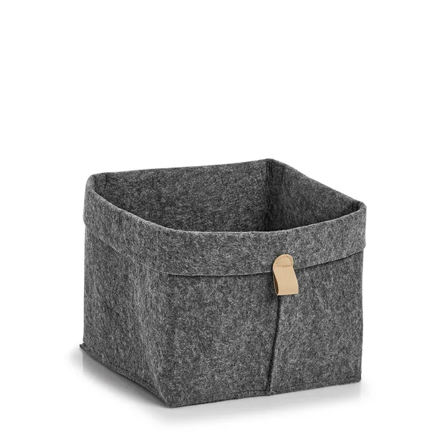 zeller-home-living-aufbewahrungskorb-filz-anthrazit image 1