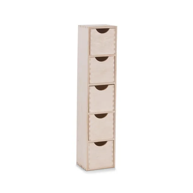 zeller-present-home-living-schubladenelement-5-er-birke-holz image 1