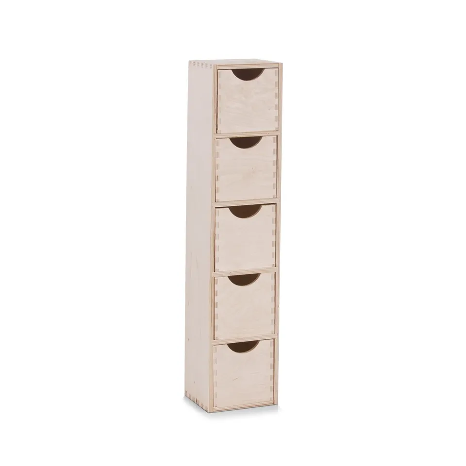 zeller-present-home-living-schubladenelement-5-er-birke-holz image 1