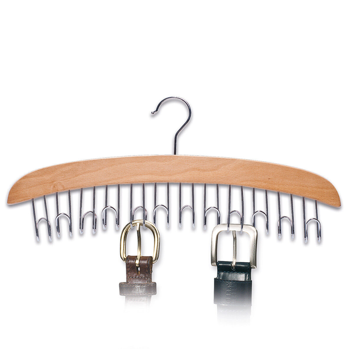 zeller-present-home-g-rtelhalter-buche-metall-12-haken image 2