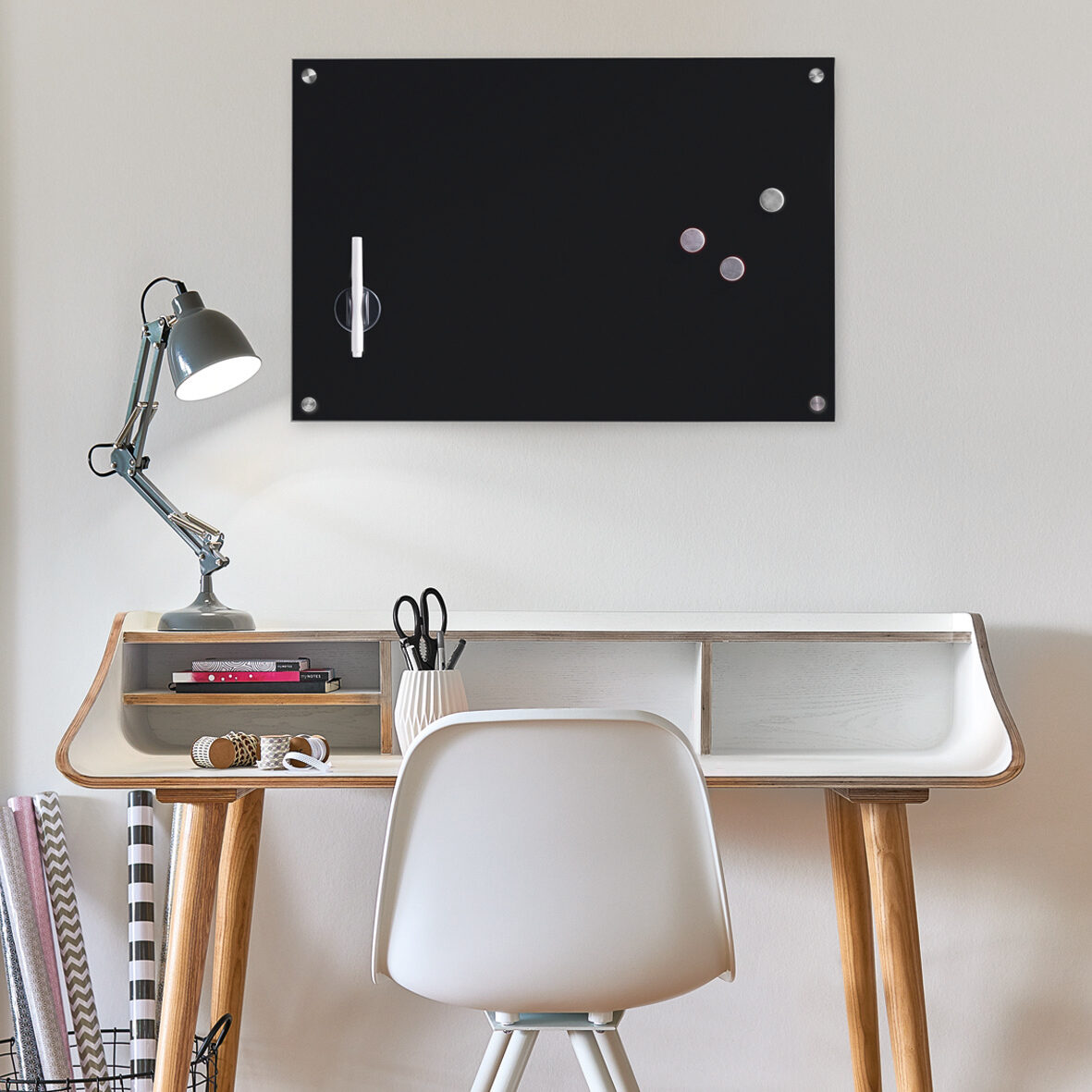 zeller-present-office-memoboard-glas-schwarz-magnetisch image 7