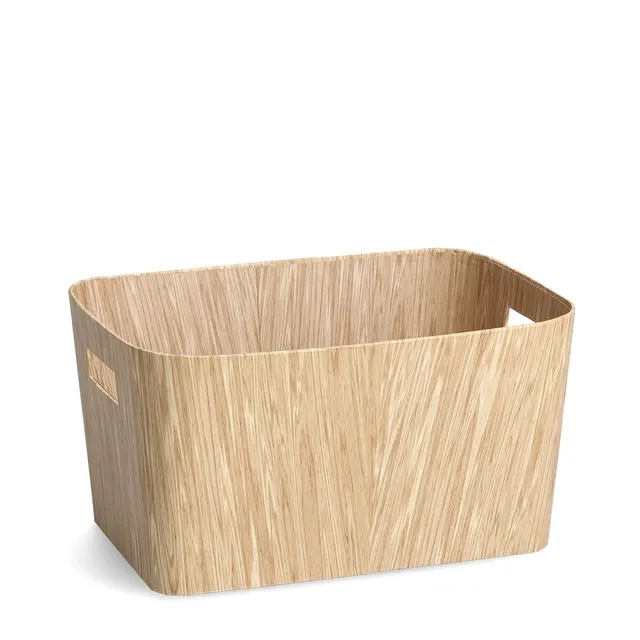 zeller-present-home-living-aufbewahrungsbox-holz-pappe-faltbar image 1