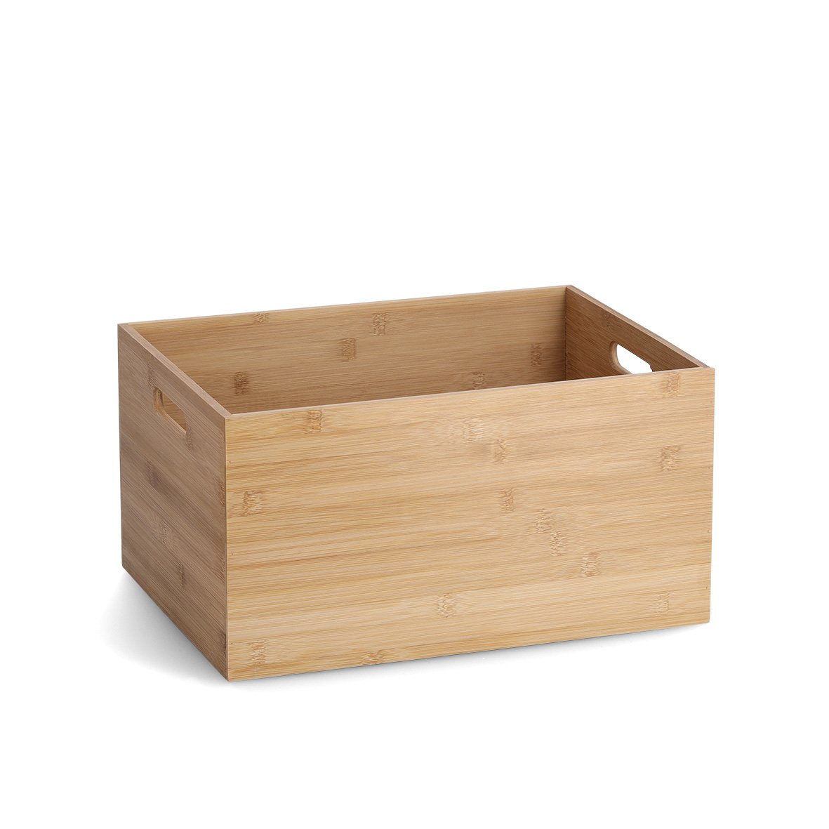 zeller-present-home-aufbewahrungskiste-bambus-mit-griffen image 1