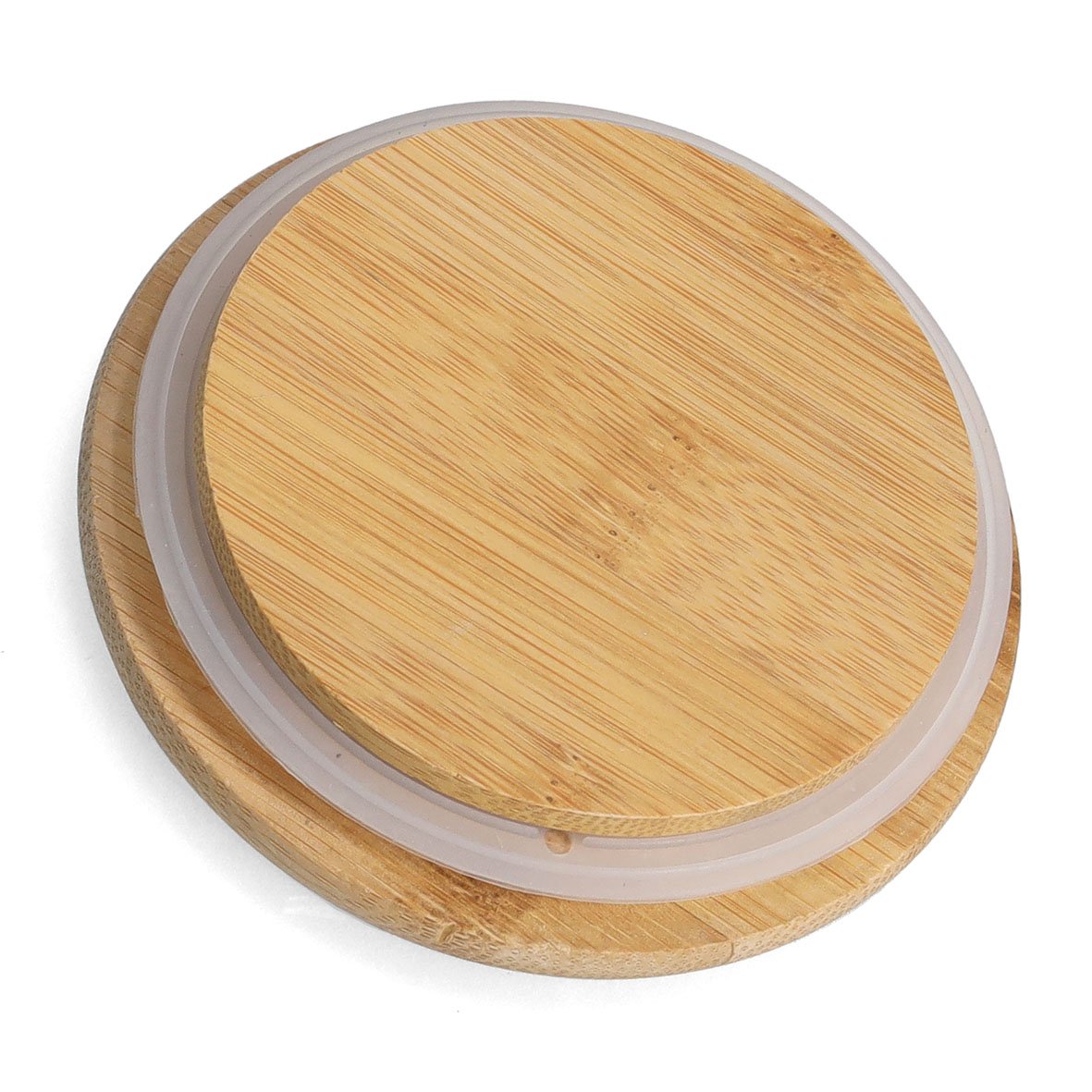 zeller-present-k-che-vorratsdose-keramik-650-ml-bambusdeckel image 2