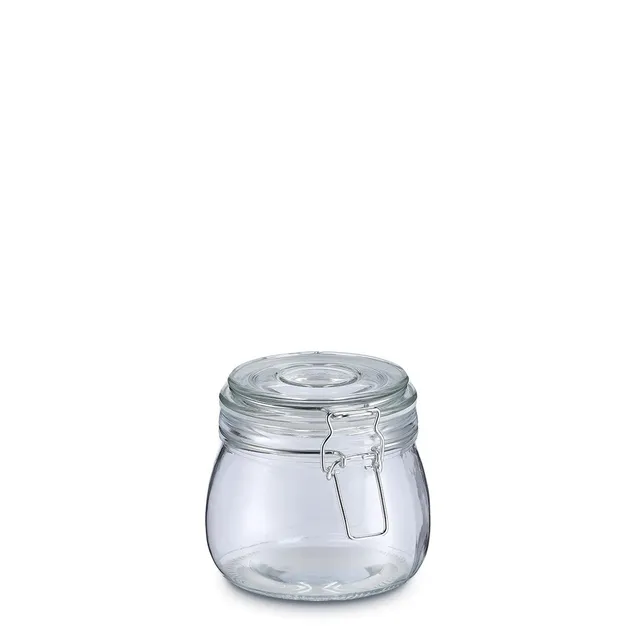 zeller-present-k-che-vorratsglas-b-gelverschluss-500-ml-glas image 1