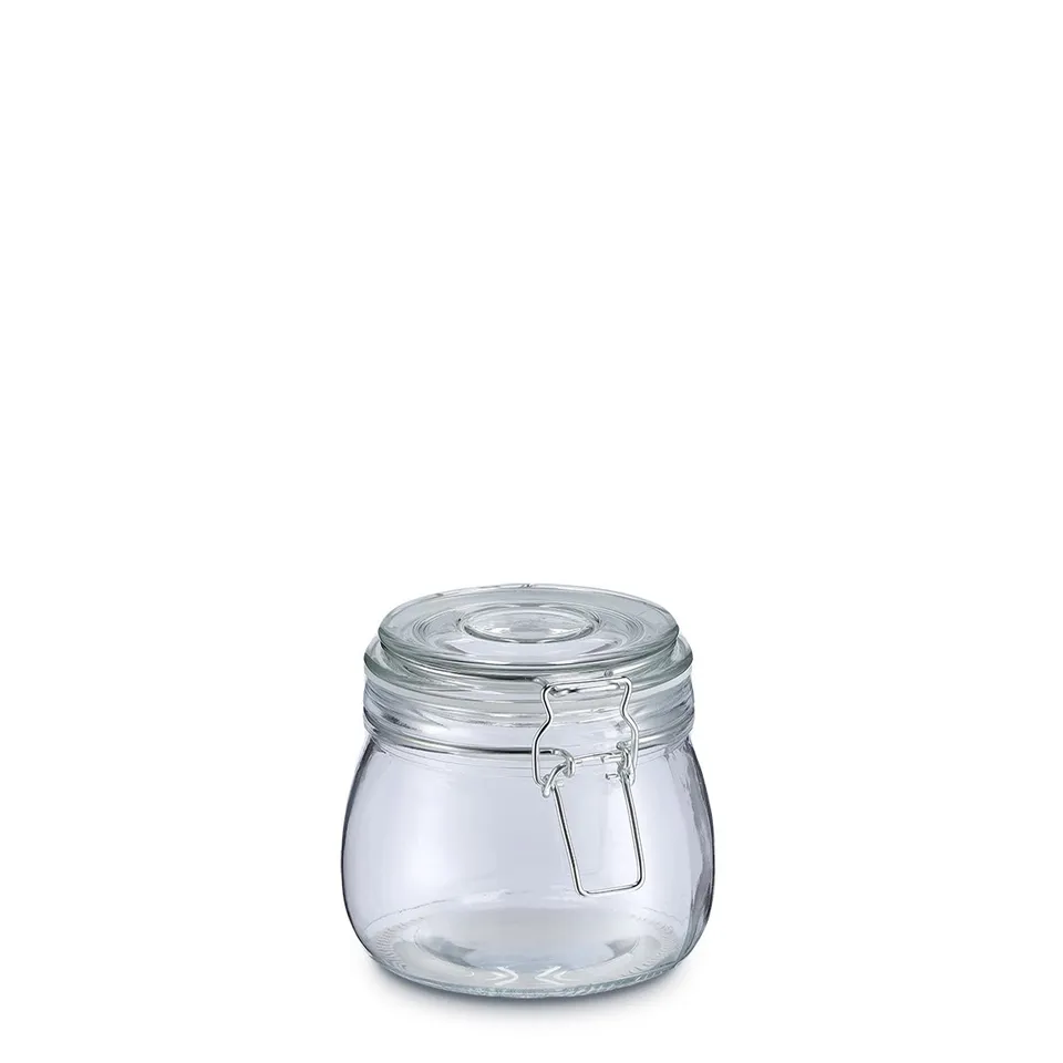 zeller-present-k-che-vorratsglas-b-gelverschluss-500-ml-glas image 1
