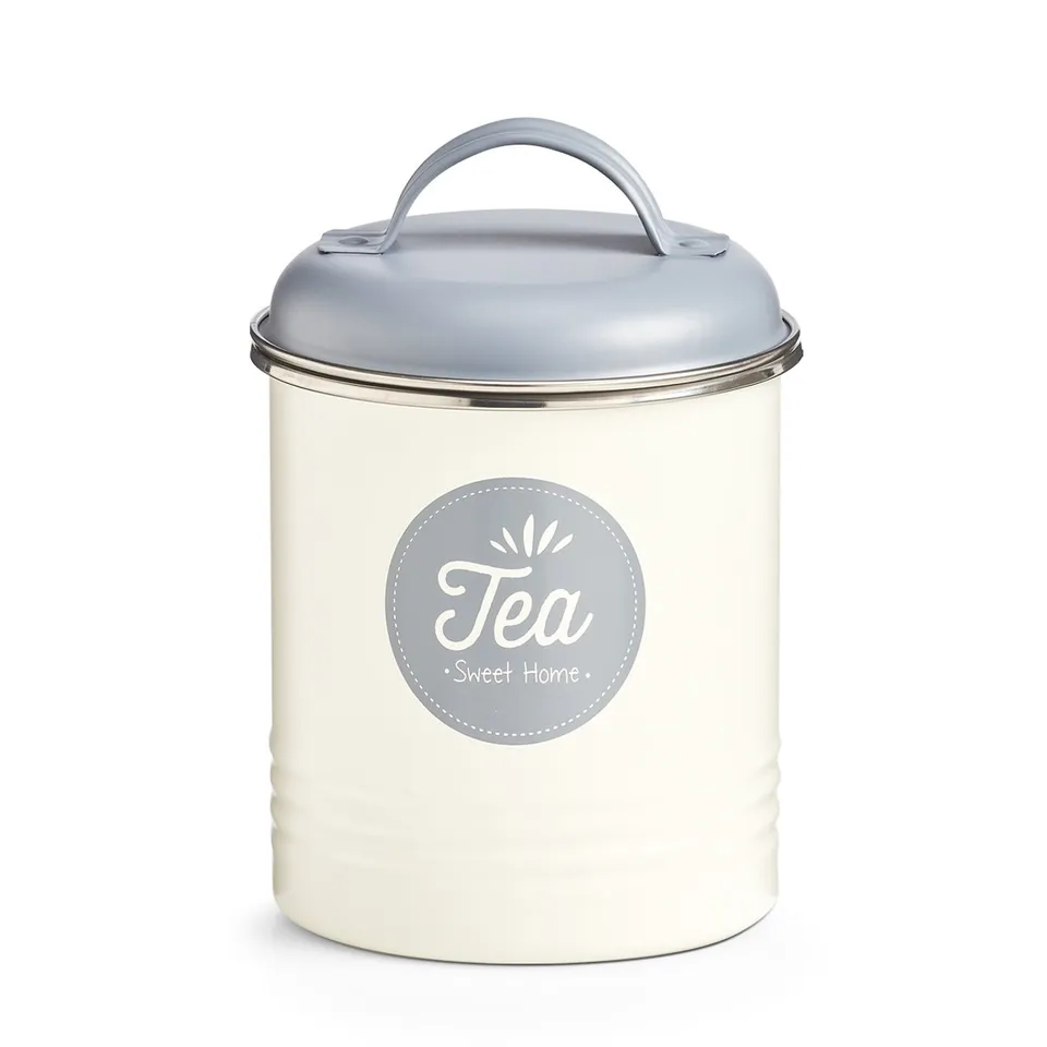 zeller-present-k-che-vorratsdose-tea-metall-creme image 1