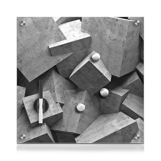 zeller-office-memoboard-cubes-glas-magnetisch-beschreibbar image 1