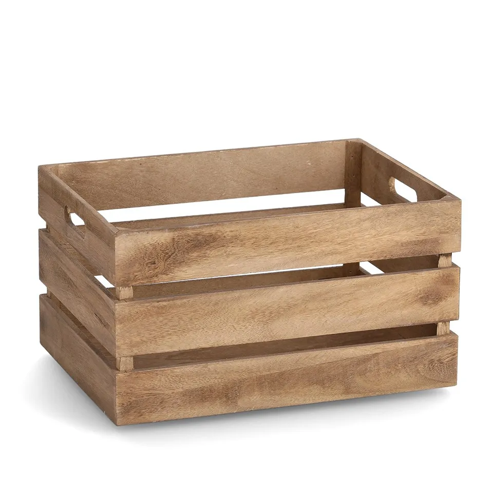 zeller-present-vintage-aufbewahrungskiste-holz-braun image 1