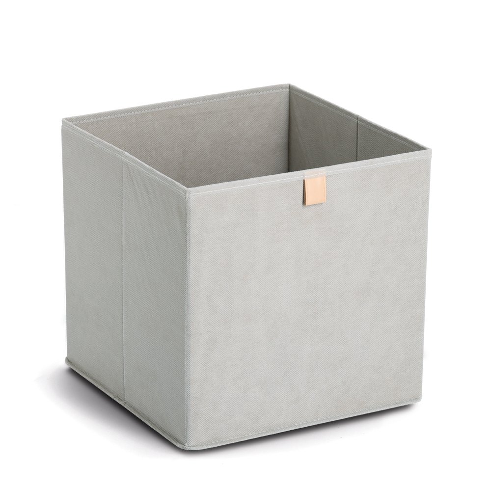 zeller-present-home-living-aufbewahrungsbox-vlies-grau-faltbar-2 image 1