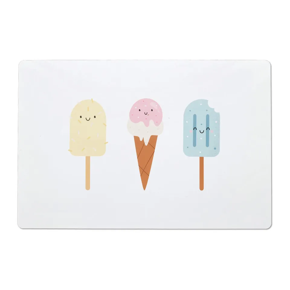 zeller-present-table-ice-cream-platzset-wei-kunststoff image 1