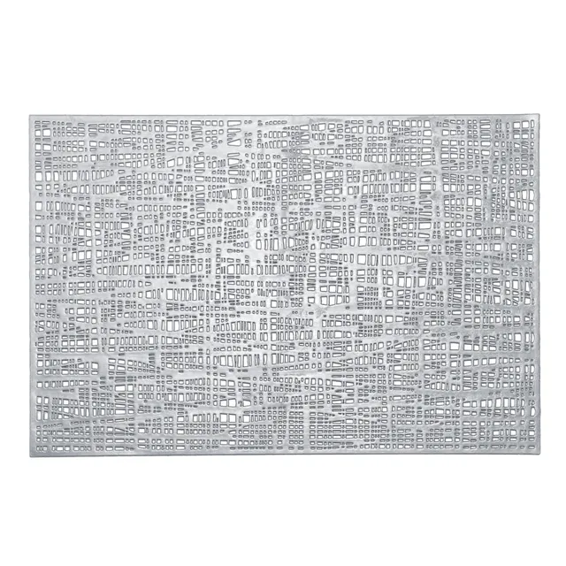zeller-present-table-scribble-platzset-silber image 1