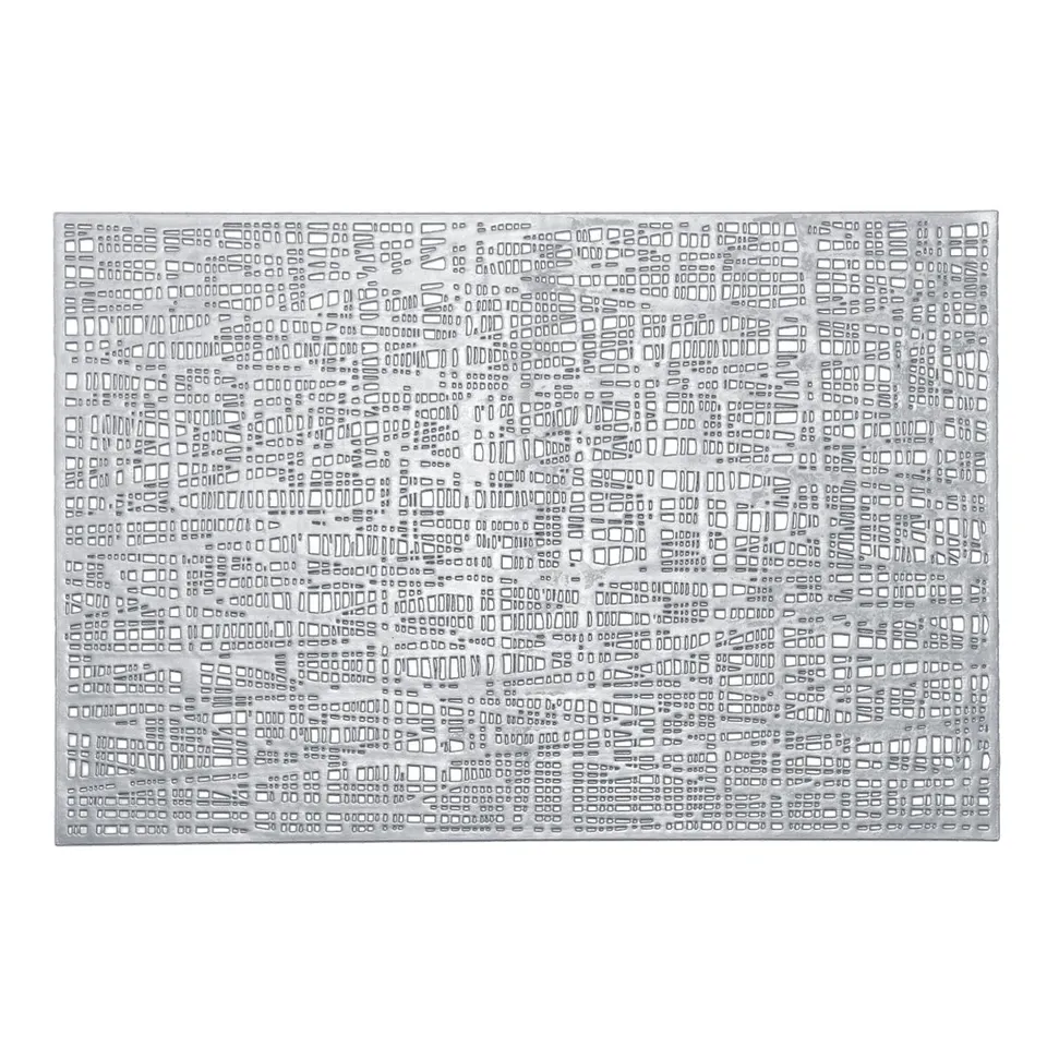 zeller-present-table-scribble-platzset-silber image 1
