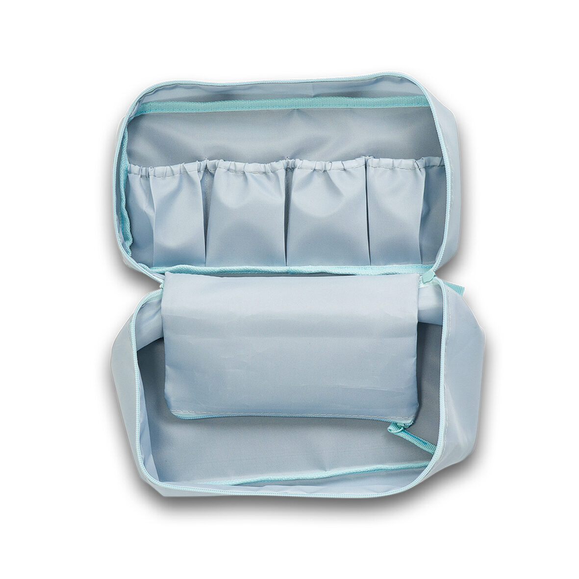 zeller-present-home-living-multi-case-kulturtasche-polyester-t-rkis image 1