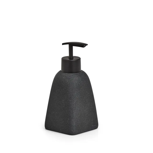 zeller-present-bad-seifenspender-dark-stone-schwarz image 1