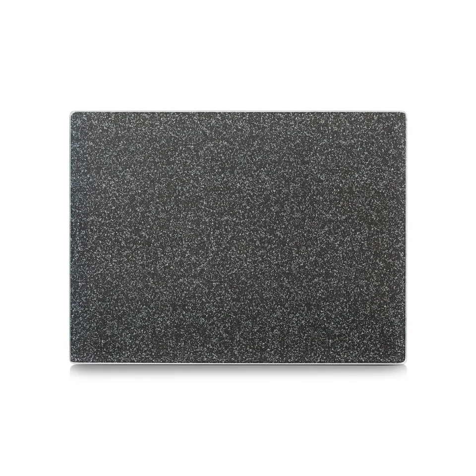 zeller-present-k-che-glasschneideplatte-granit-schneidebrett-anthrazit image 1