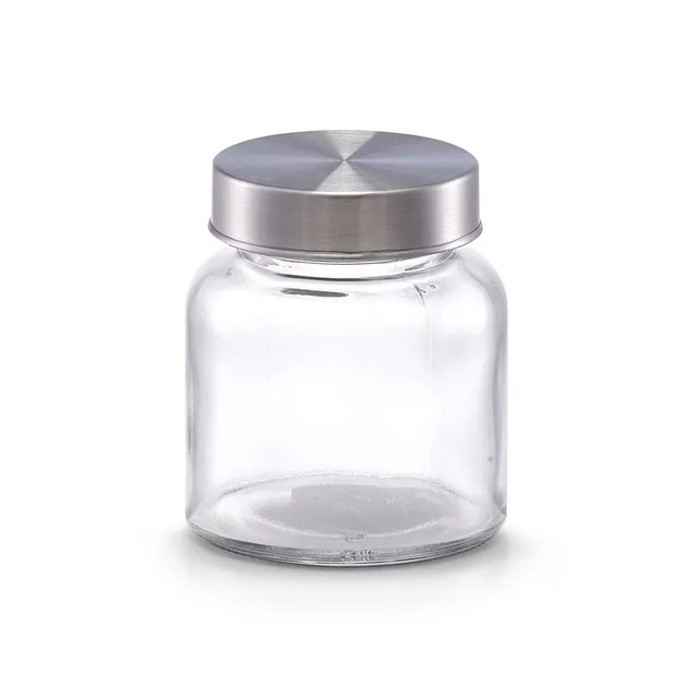 zeller-present-k-che-vorratsglas-mini-metalldeckel-150-ml image 1