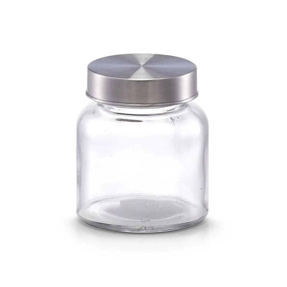 zeller-present-k-che-vorratsglas-mini-metalldeckel-150-ml image 1