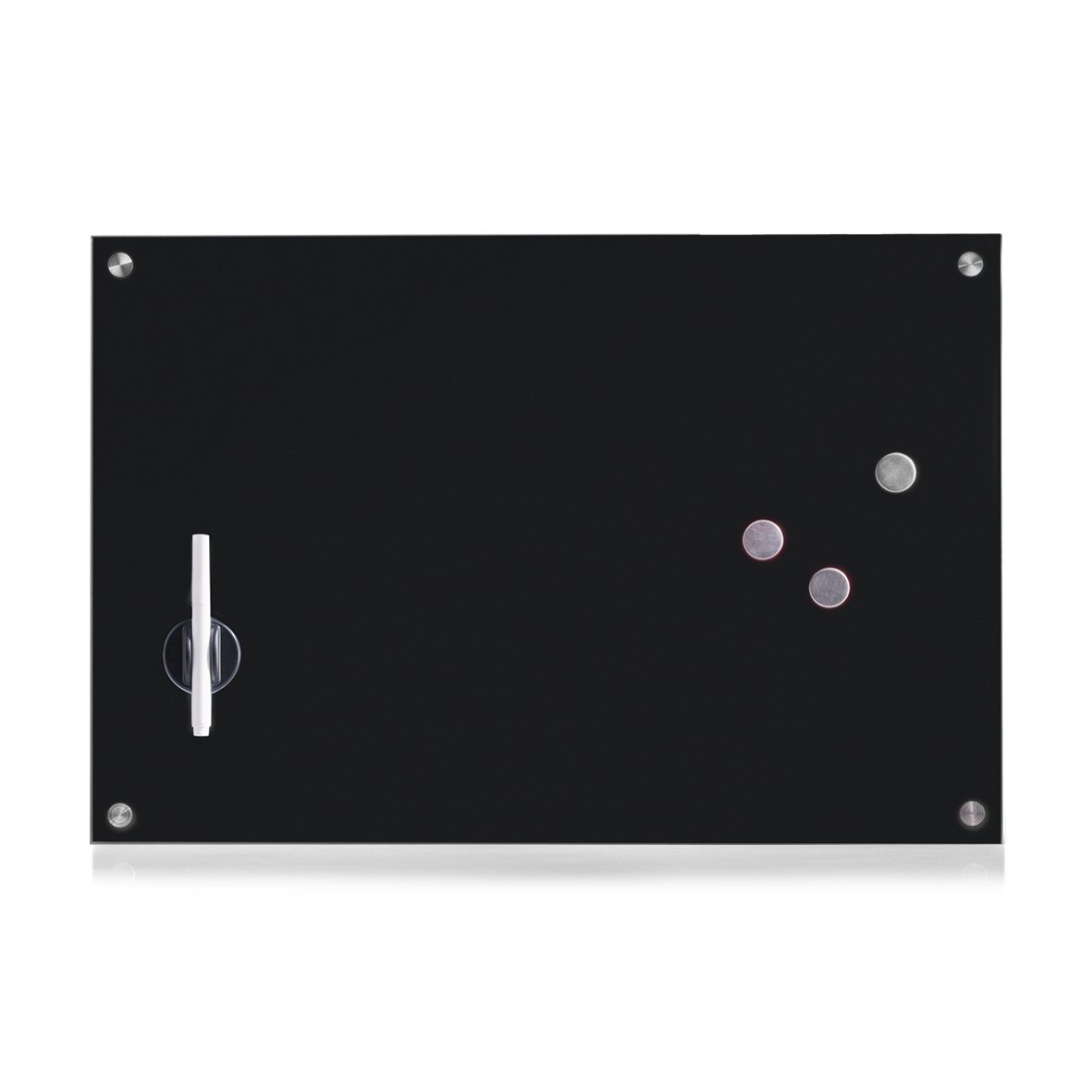zeller-present-office-memoboard-glas-schwarz-magnetisch image 1